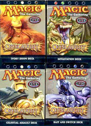 MtG Odyssey Set of 4 Decks Theme Decks