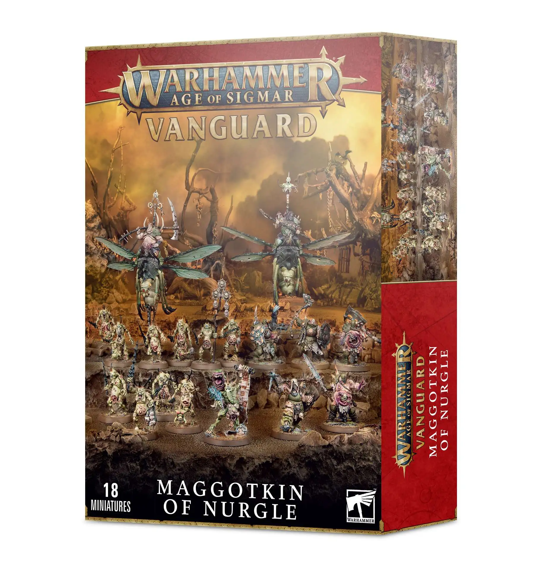 Warhammer Age of Sigmar Maggotkin of Nurgle Vanguard Box