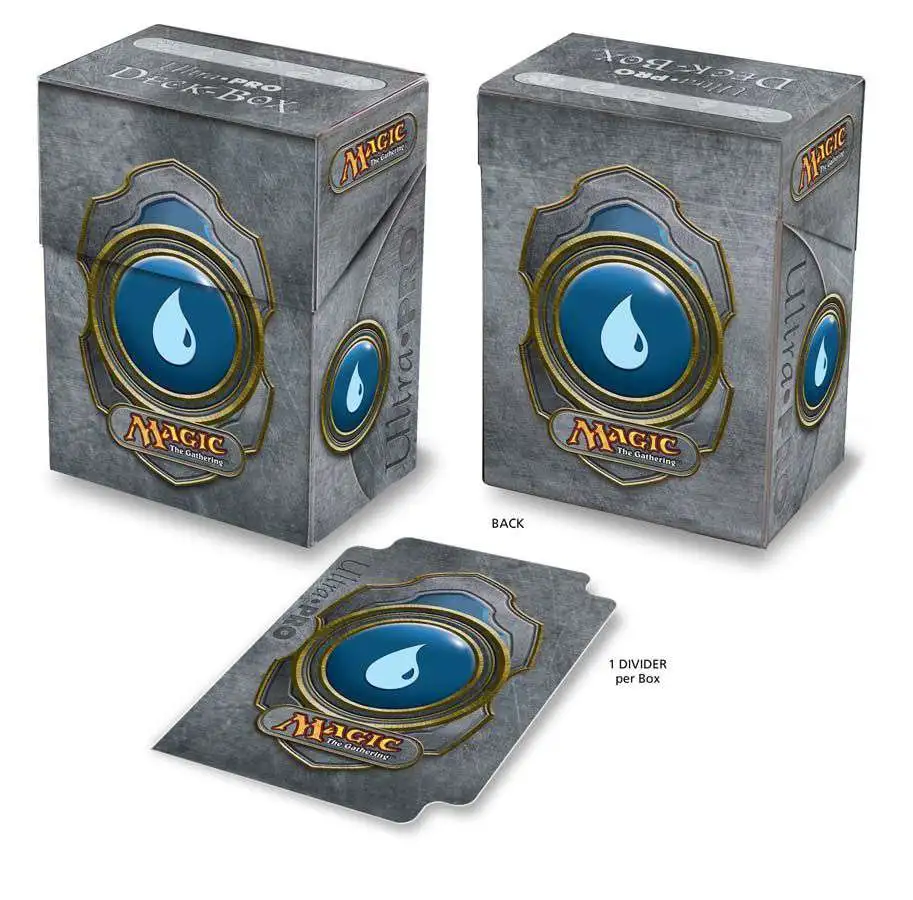 Ultra Pro MtG Card Supplies Blue Mana Deck Box