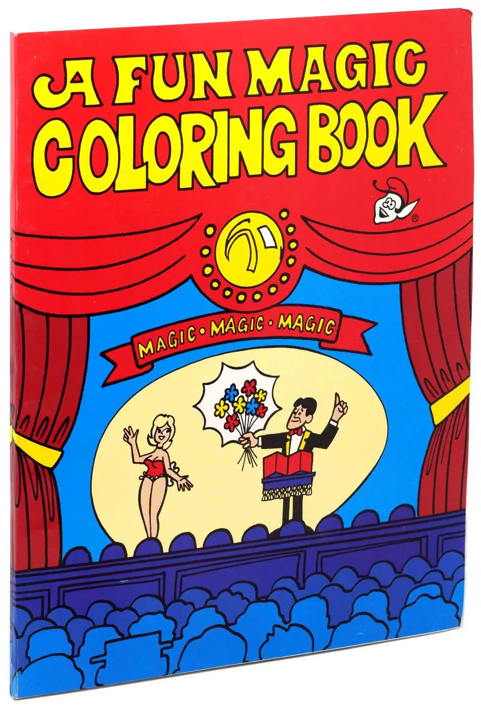 Funny Coloring Book Comedy Magic Books Close-up Street Magic Tricks Kids Toy 