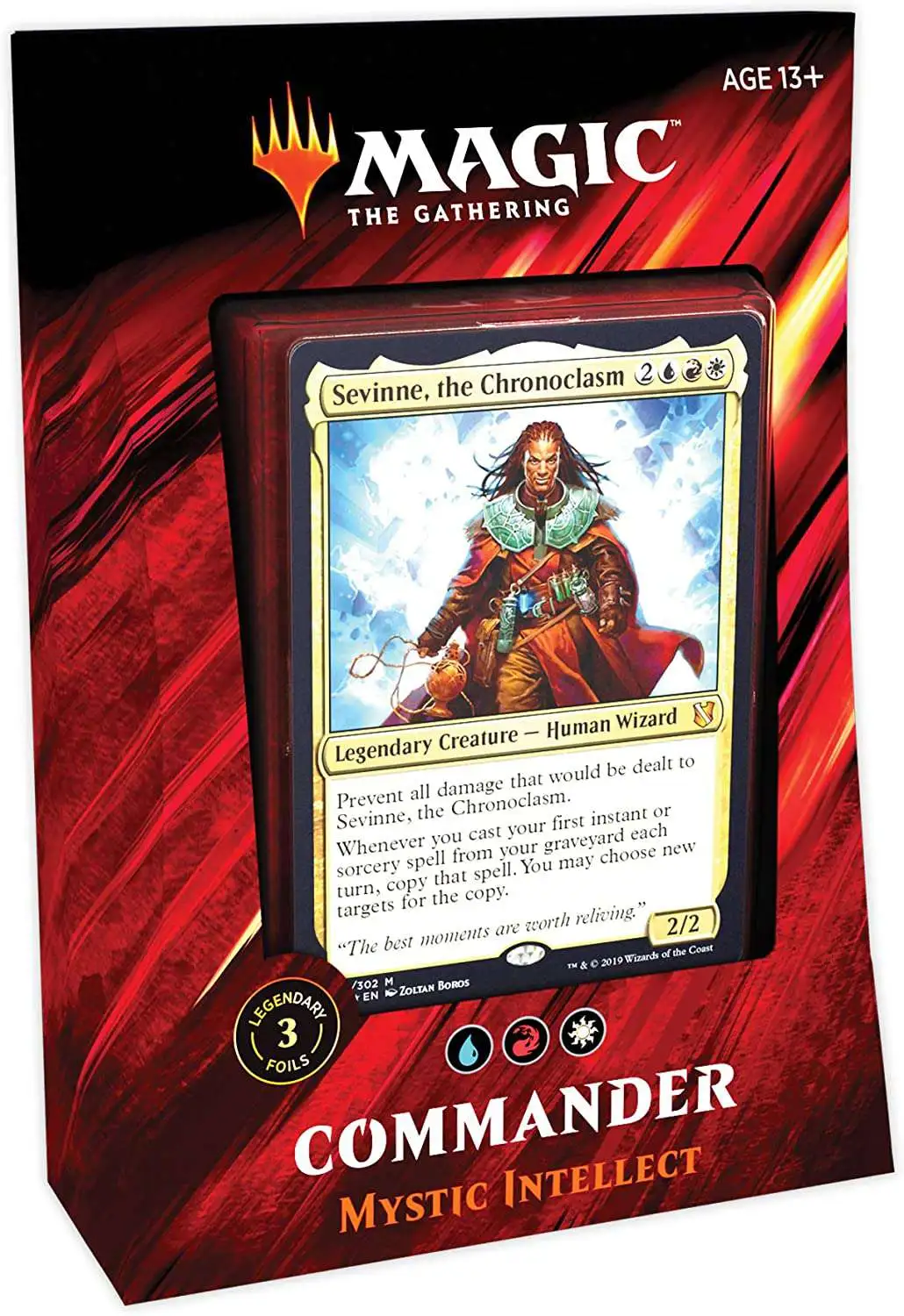 Blue Red White Deck Commander 2020 Timeless Wisdom Magic The Gathering 