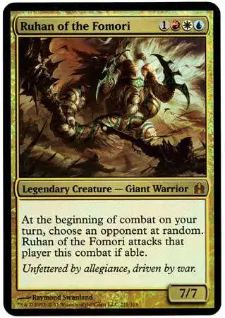 MtG Commander Ruhan of The Fomori #221 [Oversized]