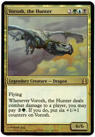 MtG Commander Vorosh The Hunter #235 [Oversized]