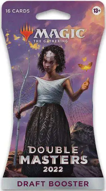 MtG Double Masters 2022 DRAFT Sleeved Booster Pack [16 Cards]