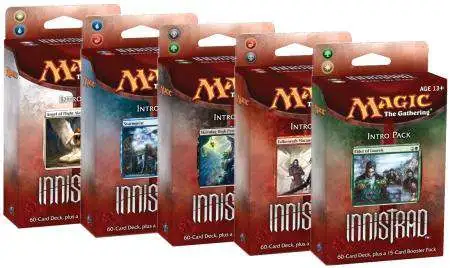 MtG Innistrad Set of 5 Intro Packs