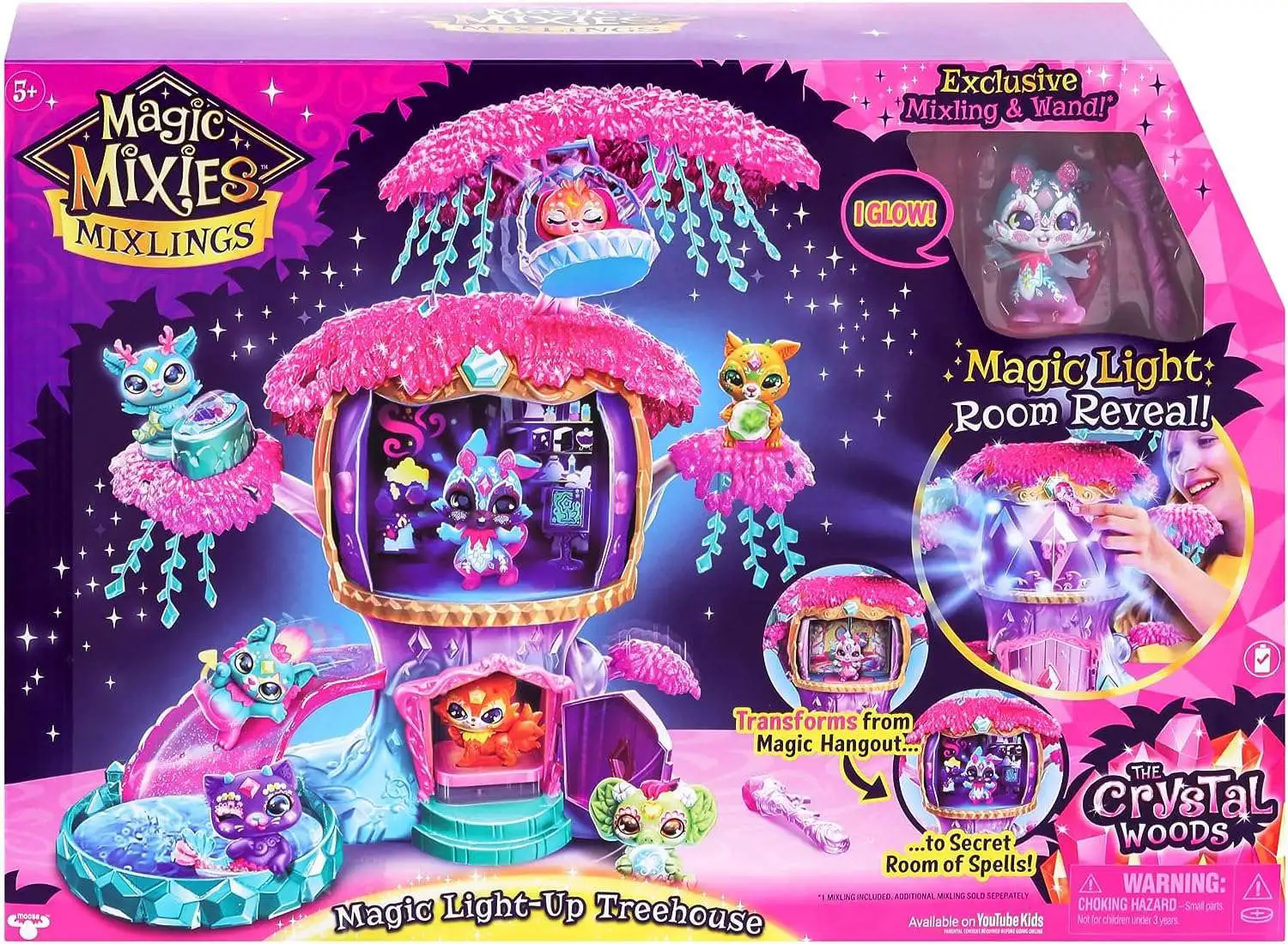 Magic Mixies Magic Potions Truck Playset. Transforms Into A Potion Shop.  Create 3 Spells and Potion Surprises for Your Mixlings. Includes 1  Exclusive
