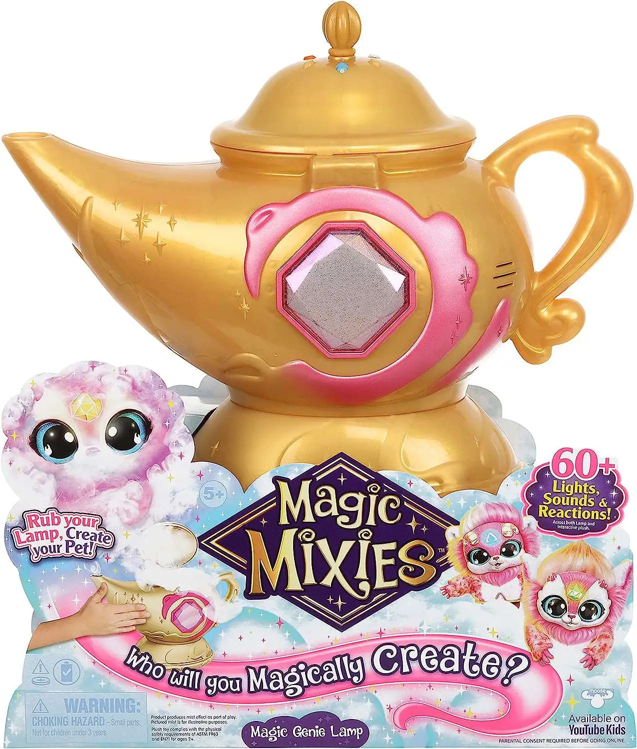 Magic Mixies Cauldron Who Will You Magically Create?! Blue & Pink
