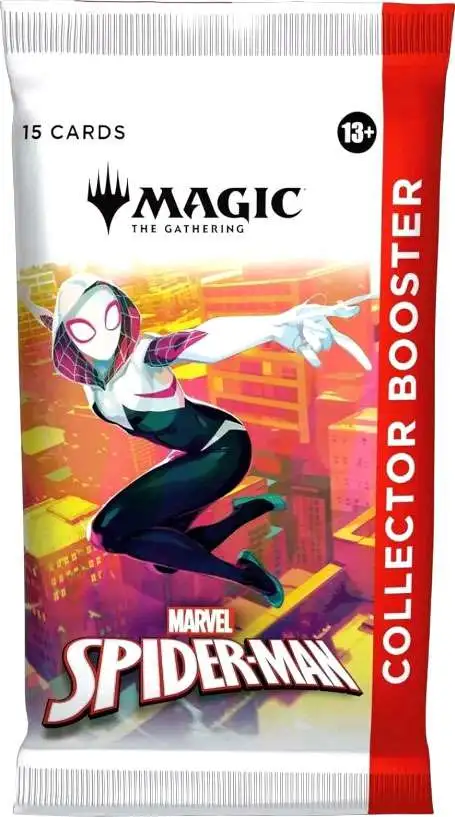 MtG Marvel Spider-Man COLLECTOR Booster Pack [15 Cards]