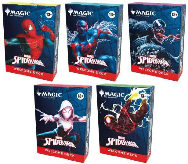 Magic The Gathering Marvel Spider-Man Welcome Starter Box