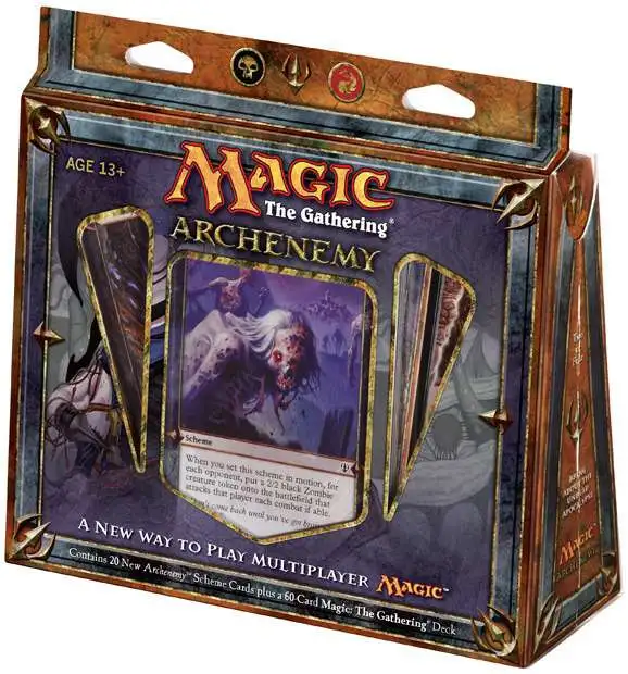 Magic The Gathering Archenemy Bring About the Undead Apocolypse Multiplayer  Deck Wizards of the Coast - ToyWiz
