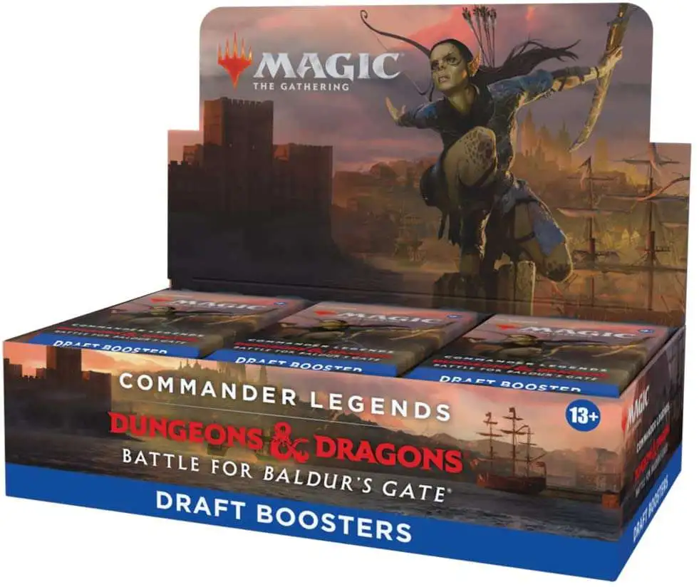 24 Packs MTG Commander Legends Draft Booster Box 