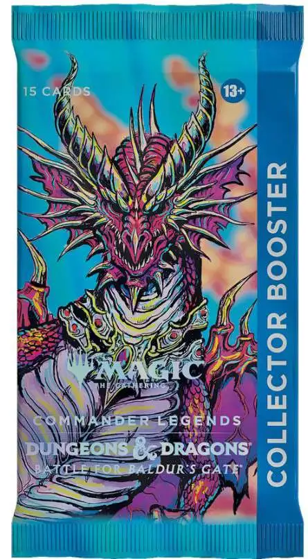 Magic The Gathering Commander Legends Collector Booster Pack 15 Cards pack 