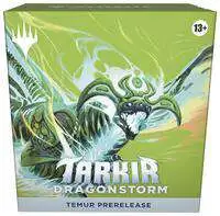 MtG Tarkir: Dragonstorm Temur Prerelease Kit [6 PLAY Booster Packs & More]