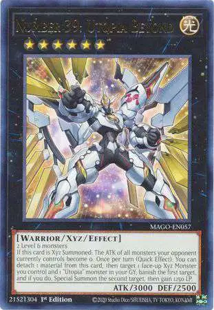 YuGiOh Maximum Gold Rare Number 39: Utopia Beyond MAGO-EN057