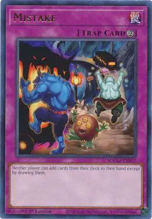 YuGiOh Maximum Gold Rare Mistake MAGO-EN077