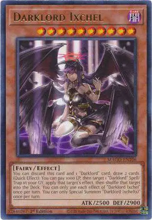 YuGiOh Maximum Gold Rare Darklord Ixchel MAGO-EN106