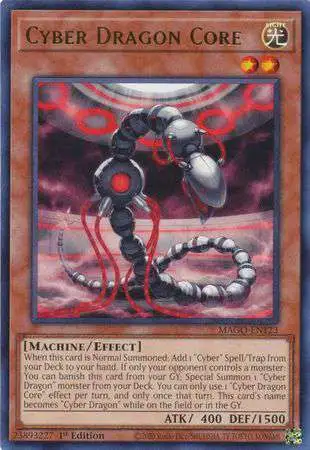YuGiOh Maximum Gold Rare Cyber Dragon Core MAGO-EN123