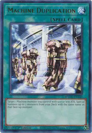 YuGiOh Maximum Gold Rare Machine Duplication MAGO-EN140