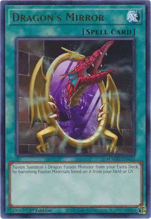 YuGiOh Maximum Gold Rare Dragon's Mirror MAGO-EN142