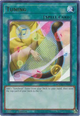 YuGiOh Maximum Gold Rare Tuning MAGO-EN145