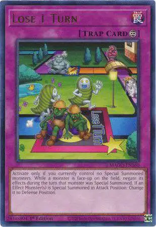 YuGiOh Maximum Gold Rare Lose 1 Turn MAGO-EN160