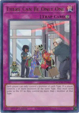 YuGiOh Maximum Gold Rare There Can Be Only One MAGO-EN162