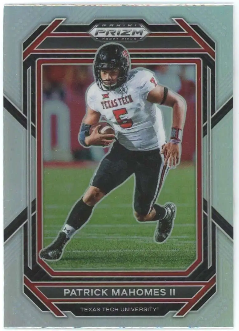 NFL 2023 Panini Prizm Draft Picks Silver Patrick Mahomes II #81