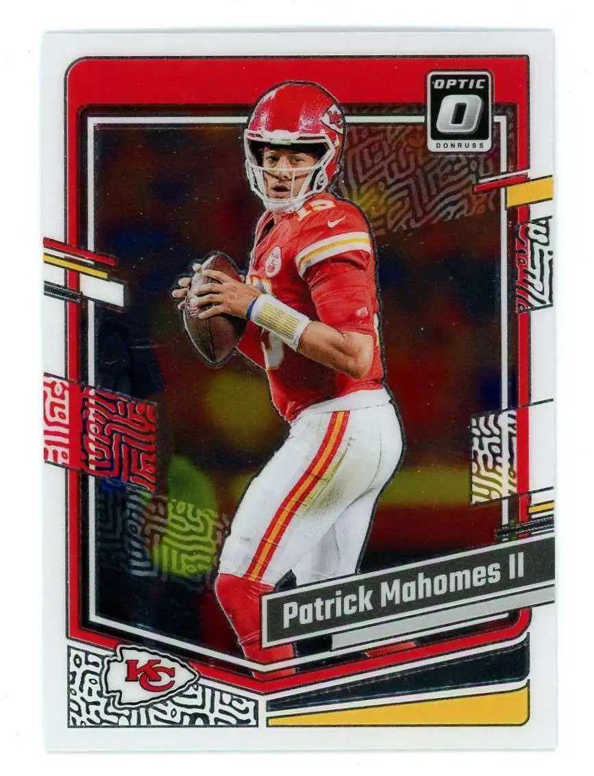NFL Kansas City Chiefs 2023 Panini Donruss Optic Patrick Mahomes II #93