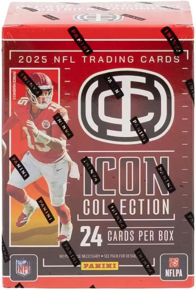NFL Panini 2025 Icon Collection Football Patrick Mahomes Trading Card BLASTER Box [6 Packs]