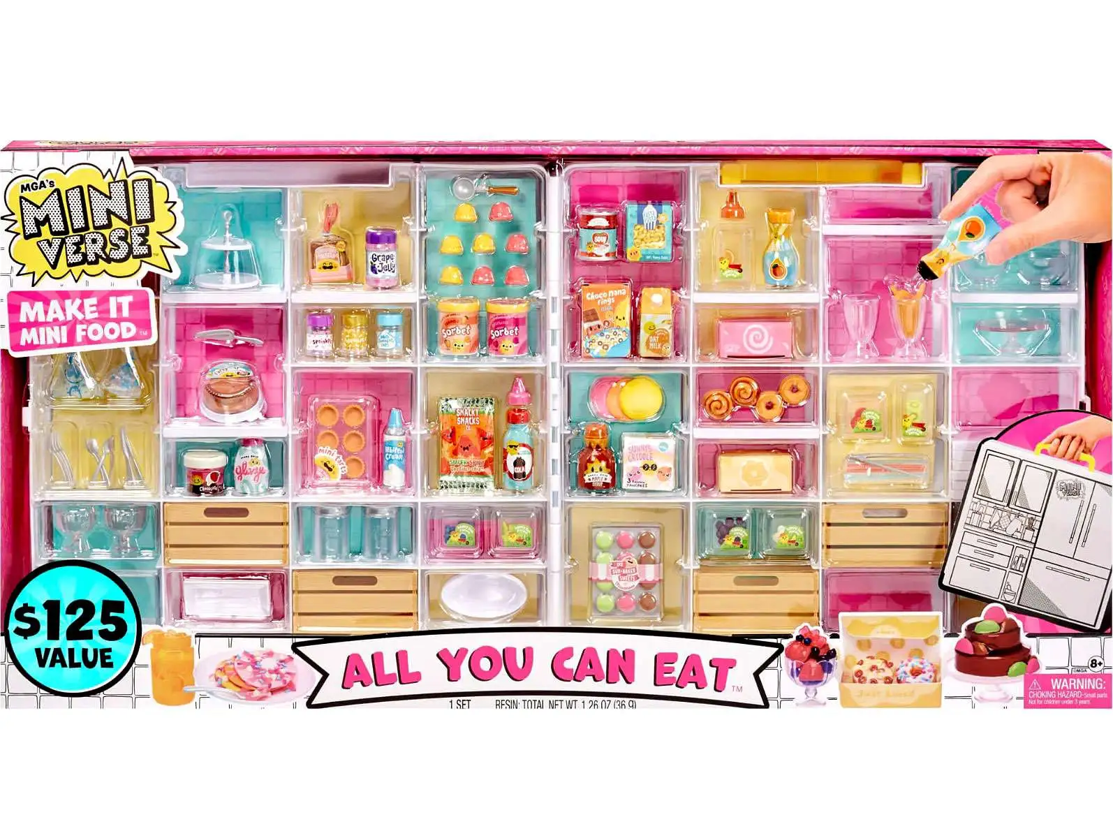 Miniverse Make It Mini Food All You Can Eat Playset NOT EDIBLE MGA  Entertainment - ToyWiz