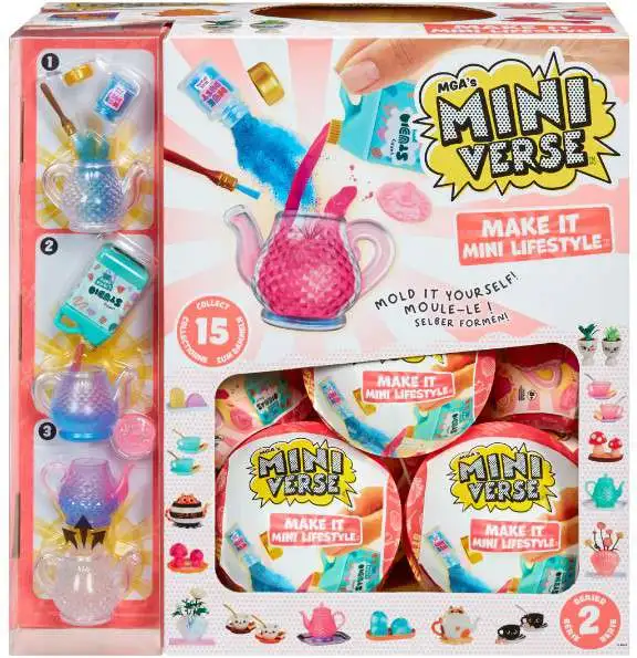 Miniverse Make It Mini Lifestyle Series 2 Wave A Mystery Box [15 Packs] (Pre-Order ships SeptOctobermber)