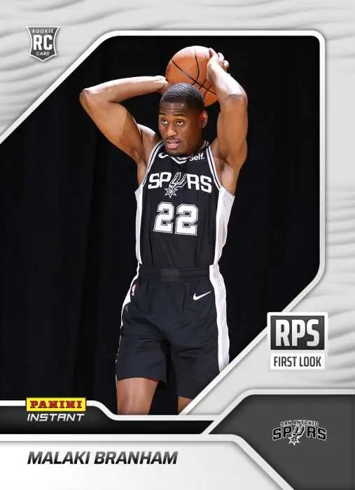NBA San Antonio Spurs 2022-23 Instant RPS First Look Basketball Malaki Branham RPS-18 [Rookie Card]