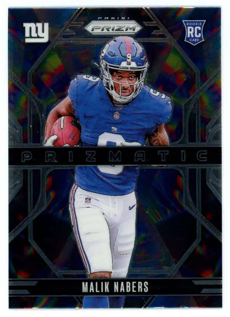 NFL 2024 Panini Prizm Football Prizmatic Malik Nabers #13 [Rookie]