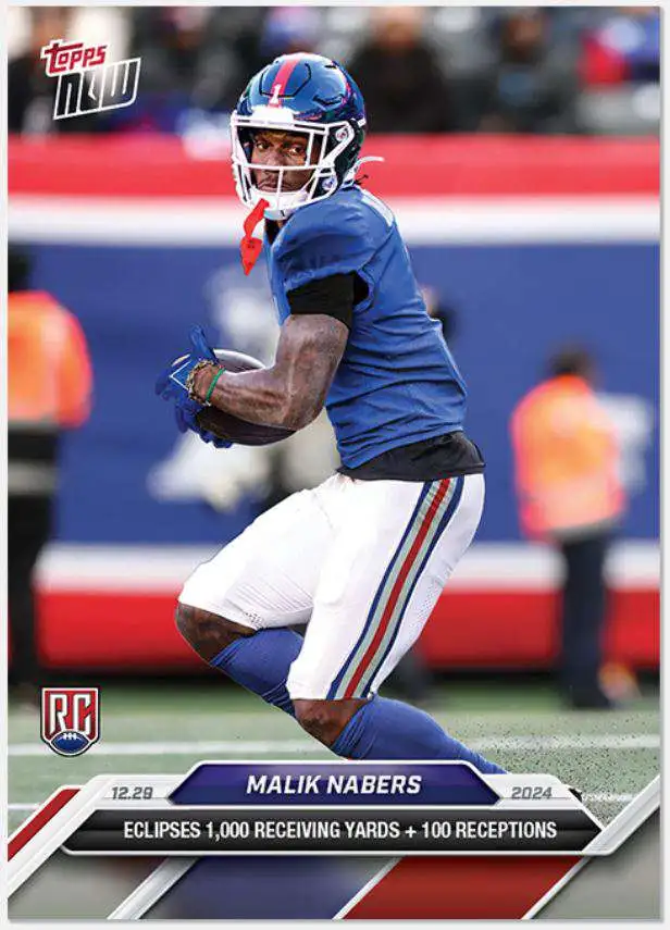 NFL 2024 NOW Football Malik Nabers #18 [Rookie]