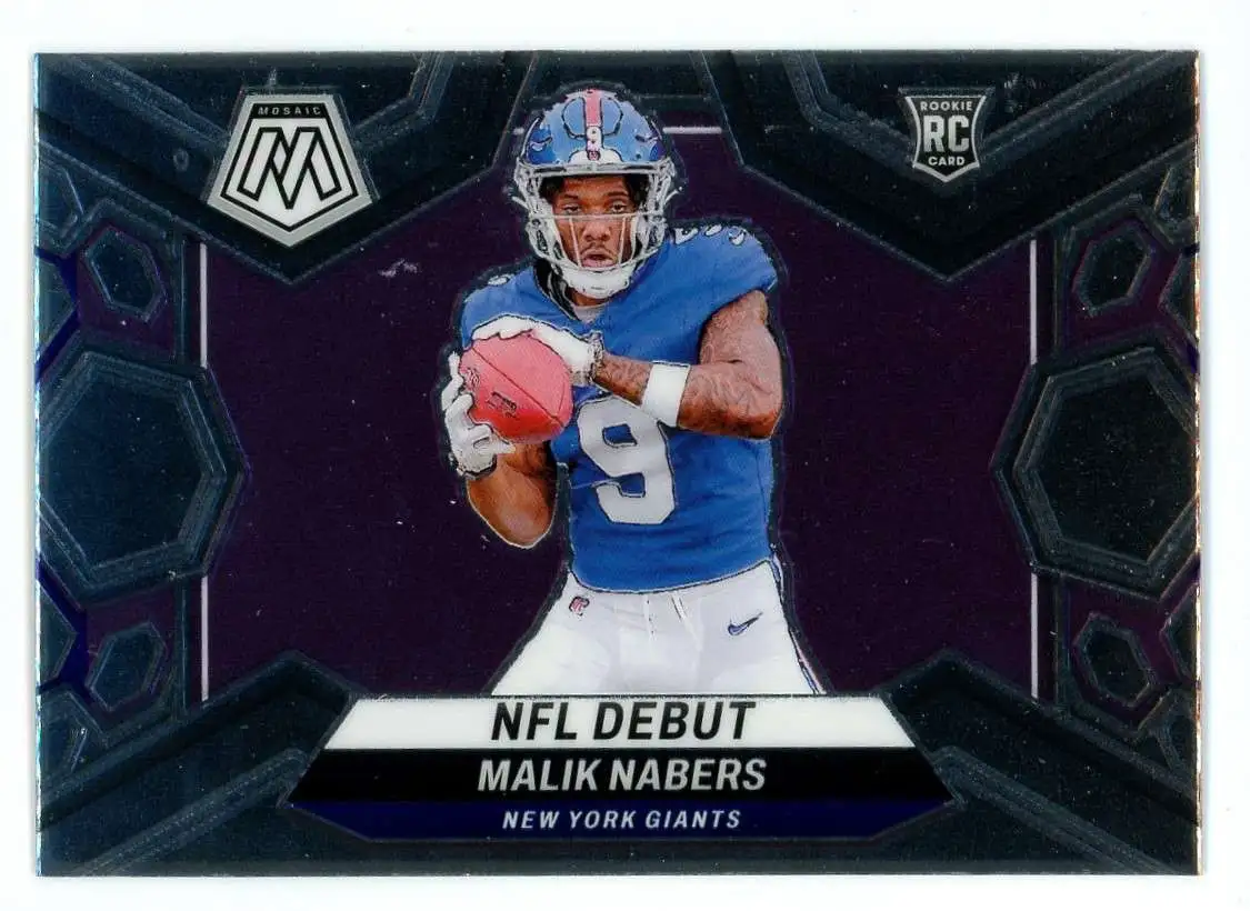 NFL 2024 Panini Mosaic Football Debut Malik Nabers #284 [Rookie]