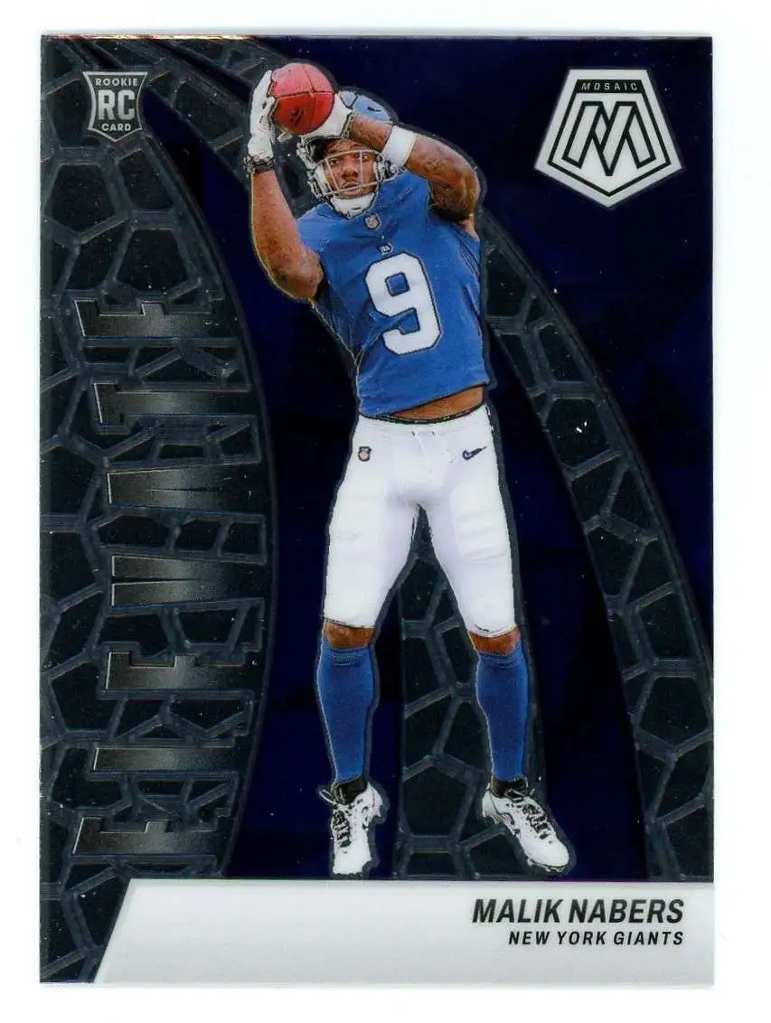 NFL 2024 Panini Mosaic Football Elevate Malik Nabers #3 [Rookie]