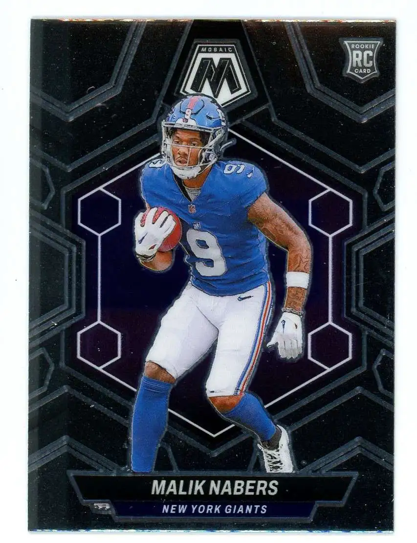 NFL 2024 Panini Mosaic Football Malik Nabers #306 [Rookie]