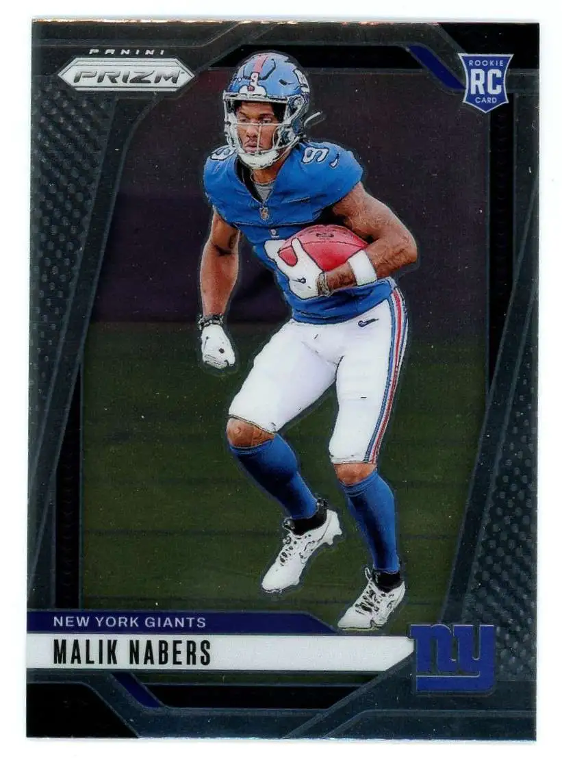 NFL 2024 Panini Prizm Football Malik Nabers #370 [Rookie]