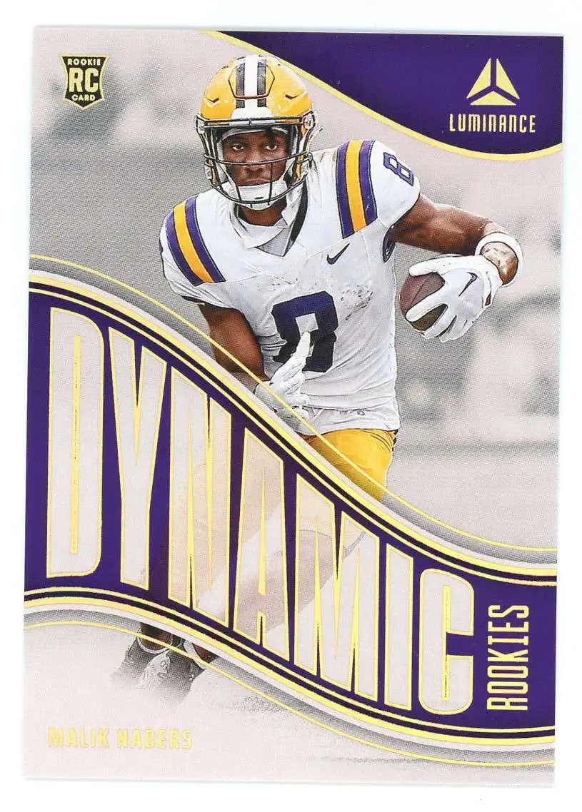 NFL 2024 Luminance Football Dynamic Malik Nabers DR-MNS [Rookie]