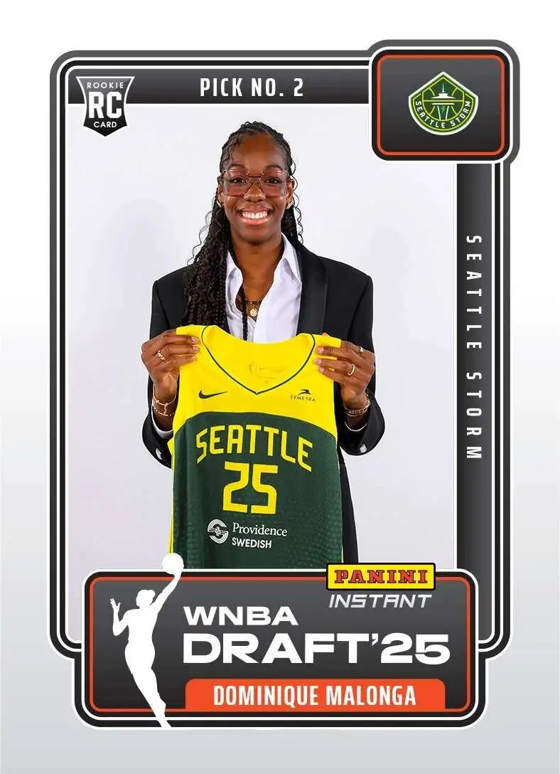 WNBA 2025 Instant Draft Night Basketball Single Card Dominique