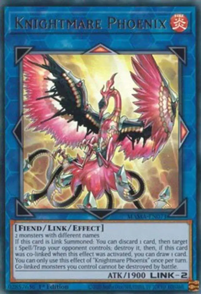 YuGiOh Magnificent Mavens Ultra Rare Knightmare Phoenix MAMA-EN071