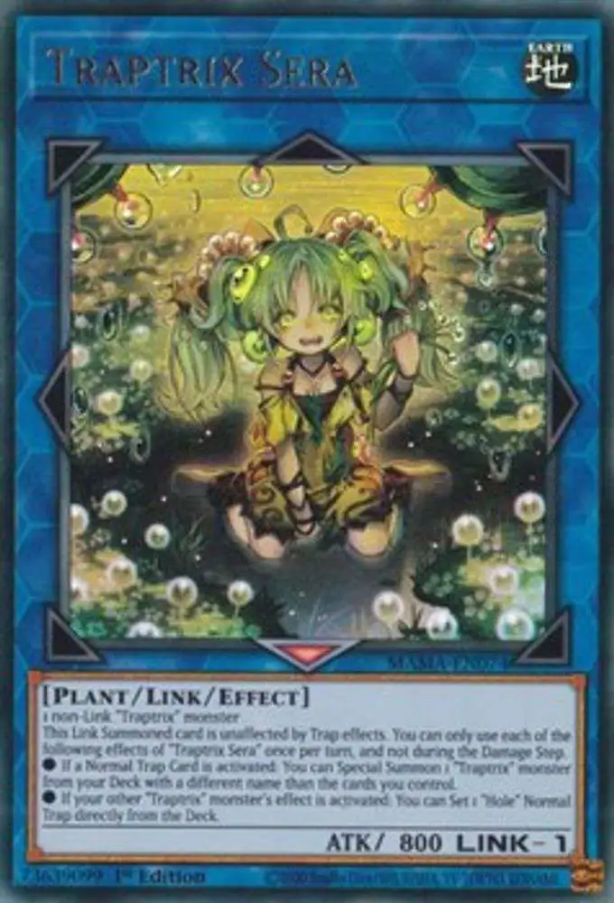 YuGiOh Magnificent Mavens Ultra Rare Traptrix Sera MAMA-EN074