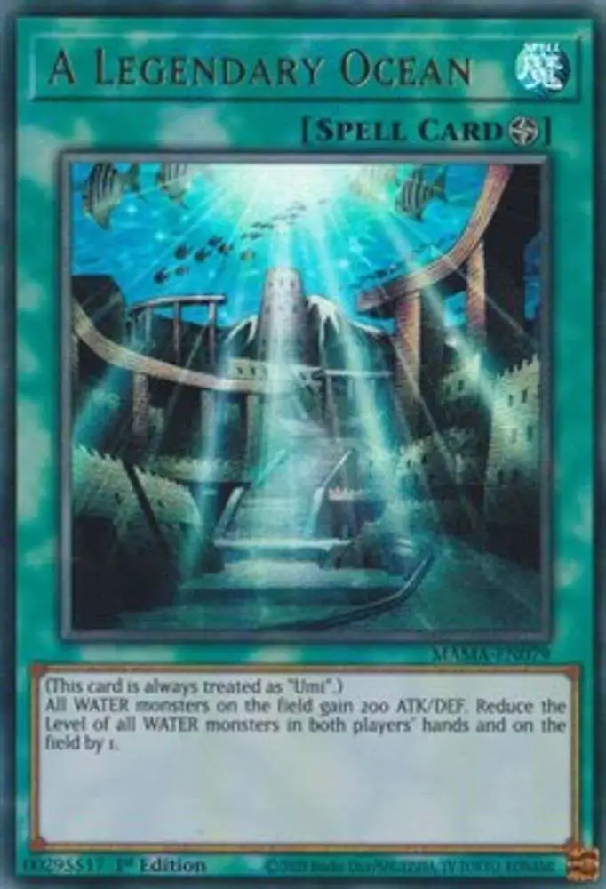 YuGiOh Magnificent Mavens Ultra Rare A Legendary Ocean MAMA-EN079