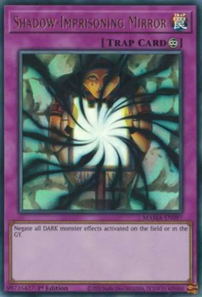 YuGiOh Magnificent Mavens Ultra Rare Shadow-Imprisoning Mirror MAMA-EN097