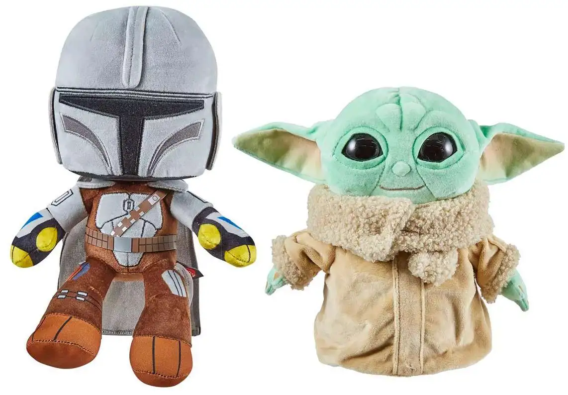 Stars Wars The Mandalorian Baby Yoda Plush Toy Soft Stuffed Doll Kid Toys 7" 