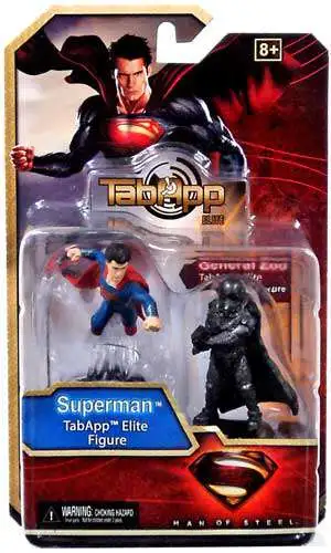 Man of Steel TabApp Elite Superman & General Zod Figure 2-Pack [Loose]