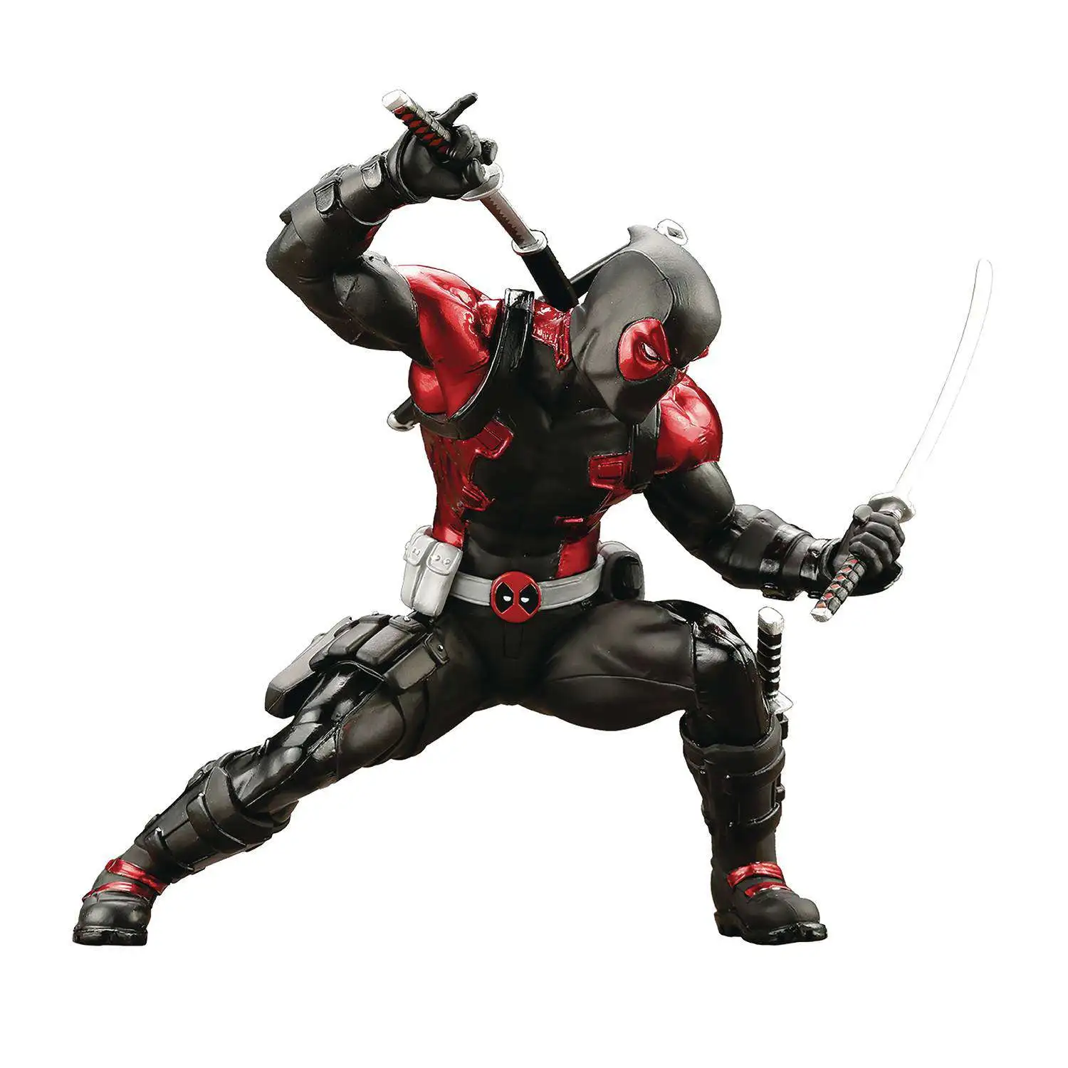 Marvel ArtFX Marvel Now Deadpool 110 Statue Black Suit Kotobukiya