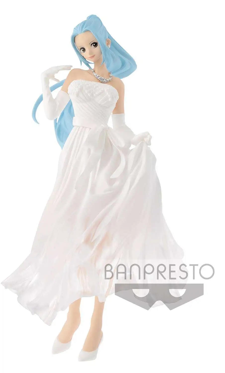 One Piece Lady Edge: Wedding Princess Nefeltari Viv 9.1-Inch Collectible  PVC Figure [White Dress]