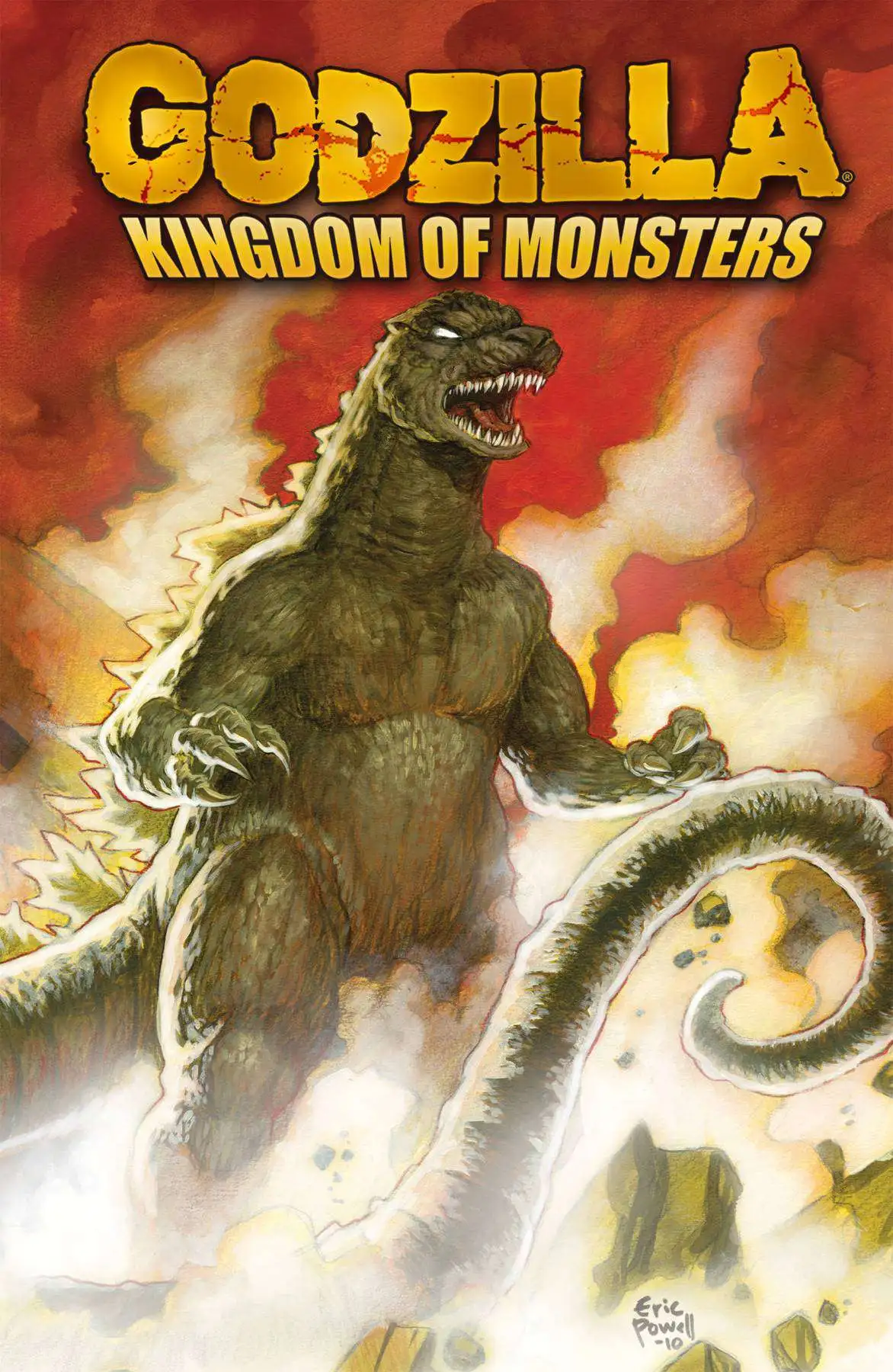 IDW Godzilla Kingdom of Monsters Trade Paperback Comic Book