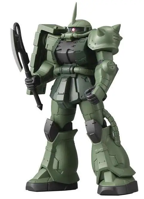 Gundam Gundum Ultimate Luminous Zaku Green Action Figure [Damaged Package]